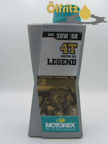 Motorex Legend 4T 20W- 50 Motorradöl 1l